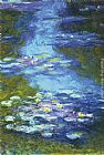 Lilies Canvas Paintings - Water Lilies I